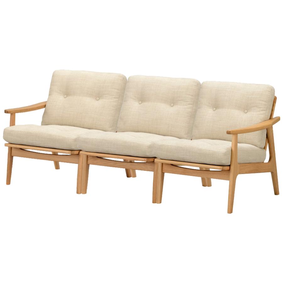 マルニ木工 マルニ60 マルニロクマル オーク オークフレーム 3シーター