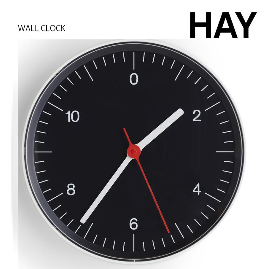 HAY ヘイ WALL CLOCK ウォールクロック 壁掛け時計 時計 おしゃれ かわいい 北欧 ジャスパー・モリソン ブルー ホワイト ブラック グリーン｜berry-kagu｜14