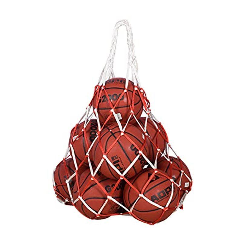 消費税無し ボールネット 網袋 メッシュ ボール十数個入れ バスケットボール サッカーボール収納バッグ スポーツ用品収納 アウトドアメッシュバッグ 肩掛