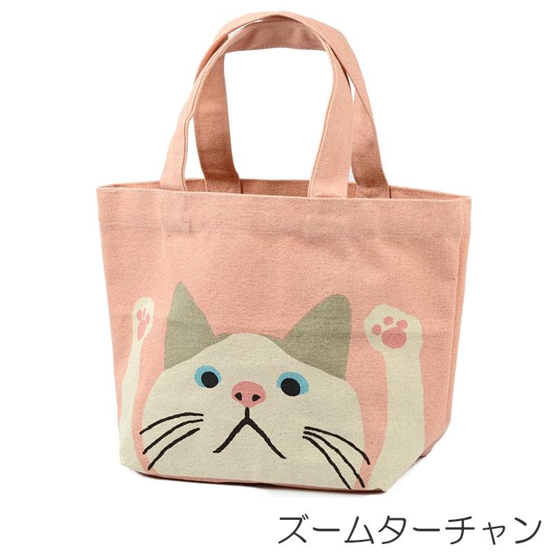 ミニトートバッグ キャラクター 花柄 お弁当袋 ランチバッグ フレンズ