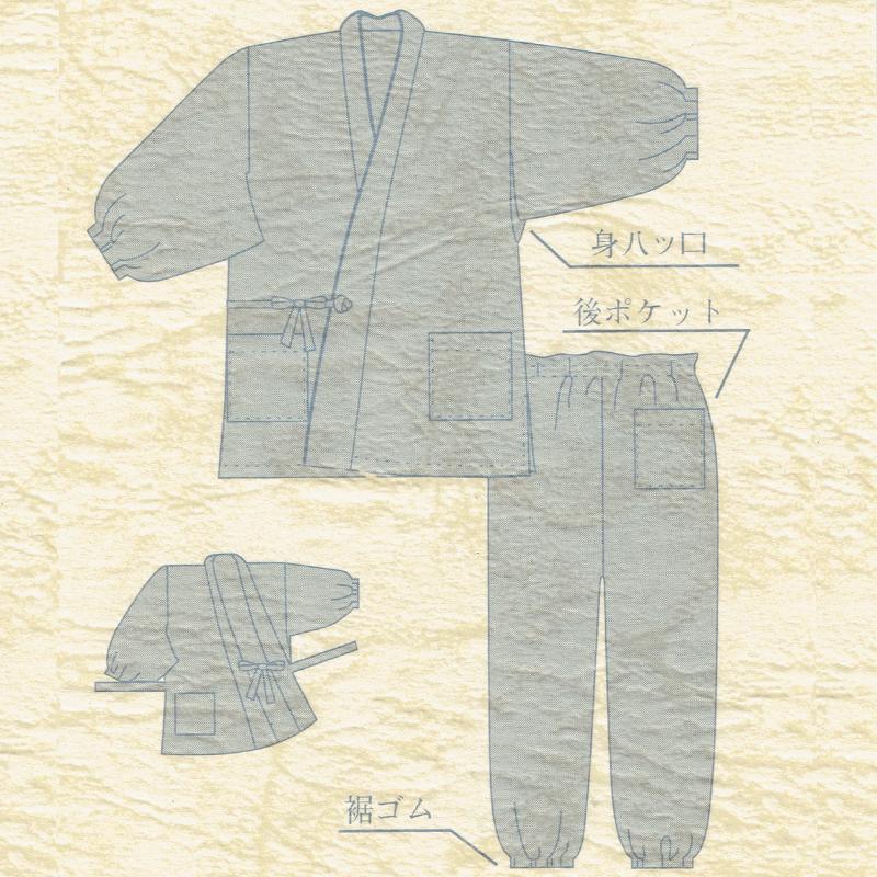 作務衣 女性 おしゃれ レディース 日本製 コットン かわいい 和装 綿100_11