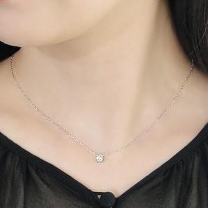 pt900 プラチナ ネックレス ペンダント ダイヤモンド ダイヤ 一粒石 一粒 I1UP-SI2 0.3ctUP 4本爪 人気 BRP-0038ptの画像