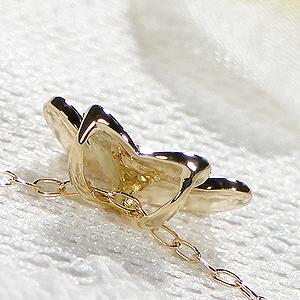 K18　ダイヤ　ネックレス　WG　花　フラワー K18 WG YG PG ダイヤモンド フラワー ネックレス 送料無料 ジュエリー