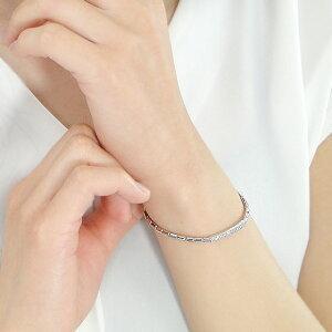 pt950 0.3ct フリーサイズ ダイヤモンド ブレスレット 0.3カラット シンプル 上品 ブレス ジュエリー ダイヤ プラチナバングル フリー 人気 送料無料 BRP-0092の画像