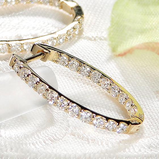 地金＊10金【3連トリニティーカラーピアス】PT⁄YG⁄PG 日本製 新品！