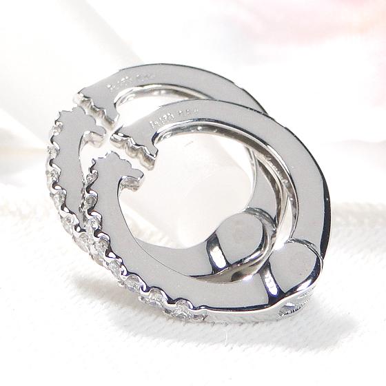 Pt950 ダイヤモンド ピアリング 0.12ct 送料無料 人気 ジュエリー ダイヤ ダイア 円 PT 清楚 ダイヤモンドイヤリング プラチナ エタニティ イヤリング BRP-0117の画像