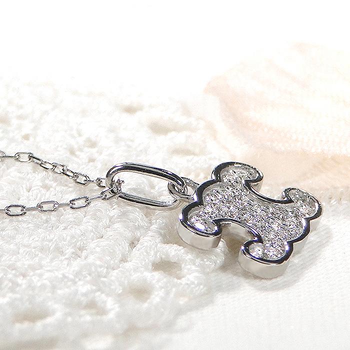 Pt950 K18YG 0.12ct ダイヤモンド ネックレス 送料無料 プラチナ 