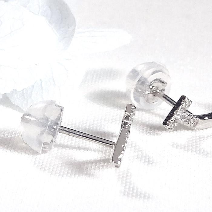 Pt900 K18 YG PG 0.08ct ダイヤモンド スマイル ピアス 送料無料 PT