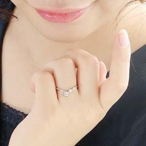 pt900 プラチナ 指輪 リング ダイヤモンド ダイヤ 0.3ct スリー