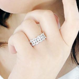 K18WG/YG/PG/Pt900【0.60ct】ダイヤモンド 透かし リングゴールド プラチナ ダイヤモンド ダイヤ 指輪 リング エタニティ 0.60ct BRR-0060の画像