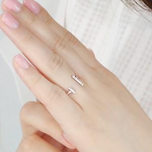 K10PG/WG/YG ダイヤ フォークリング <BR>指輪 リング ゴールド K10 10k  