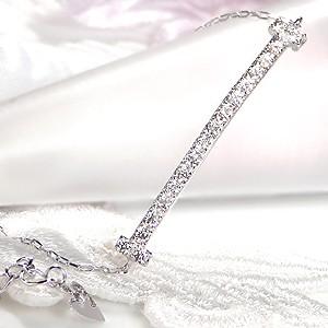 K18 WG YG ゴールド ブレスレット ライン ブレス 人気 18k 18金 