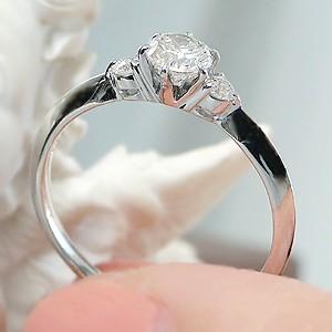 Pt900 天然ダイヤリング pt900 天然ダイヤモンドリング1ct