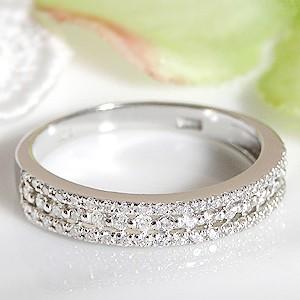 K18YG/PG/WG 0.30ct ダイヤ ハーフエタニティリング ダイヤリング 人気 おしゃれ |  | 01