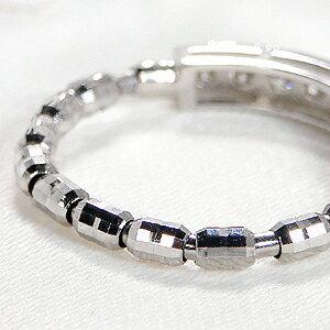 Pt950 0.3ct ダイヤモンド フリー リング ジュエリー エタニティ