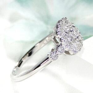 Pt950 ダイヤモンド PrincessCut リング【0.50ct】プラチナ 0.5ct