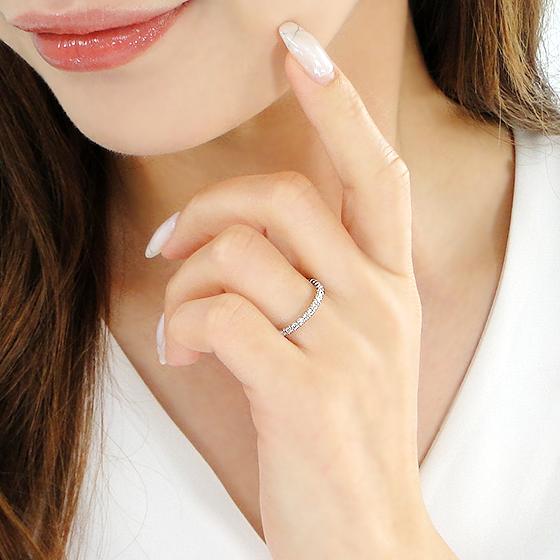 プラチナ ゴールド ダイヤモンド リング 0.4ct 送料無料 ジュエリー