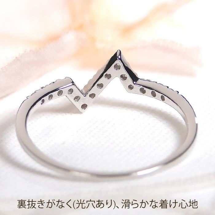 Pt950 ハートアンドキューピット ダイヤモンド リング 0.15ct 鑑別カード付 送料無料 稲妻 ライトニング H&C 指輪 プラチナ PT 人気 シンプル BRR-0261の画像