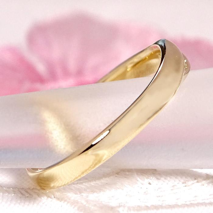 2本セット Pt950 K18YG 0.02ct ペアリング プラチナ K18 18金 セット販売 ジュエリー マリッジリング 結婚 指輪 リング ゴールド PT ダイア ひねり BRR-0273の画像