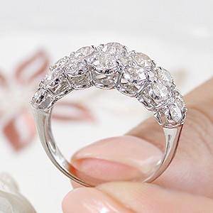 pt900 プラチナ 指輪 リング ダイヤモンド ダイヤ パヴェ 2.0ct 2カラット 豪華 BRR-0913_1