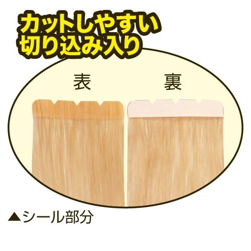 アレスプランニング アレス 人毛100% シール エクステ 20枚入り 20cm