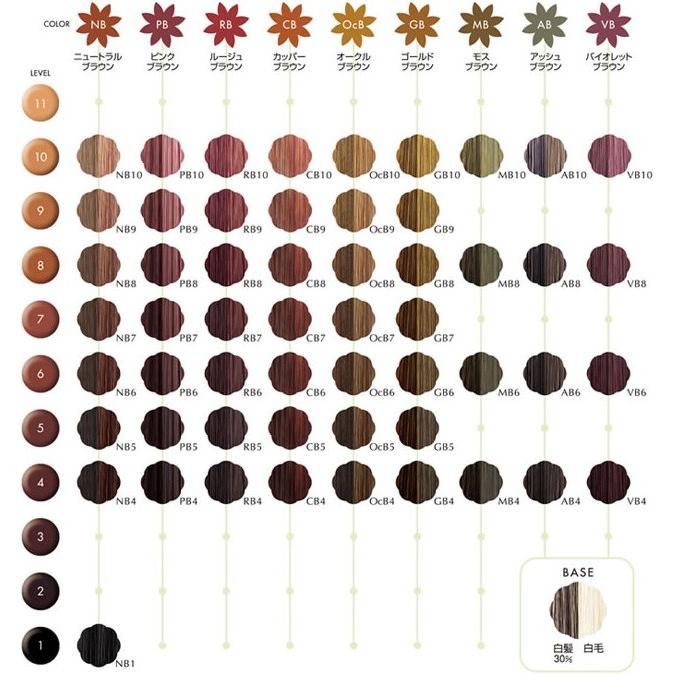 ルーチェント カラー 白髪染め ピンク ブラウン Pb7 Fordlucentcolerwhite12 ベリーズコスメ Yahoo 店 通販 Yahoo ショッピング