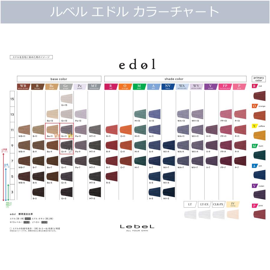 edol ルベル エドル 80g オキシ 100ml セット カラーリング剤 edol ルベル エドル 80g オキシ 100ml セット カラーリング剤