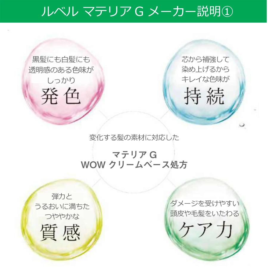 LebeL（ルベル） 白髪染め マテリアG 120g 1本 ブラウン ベージュ