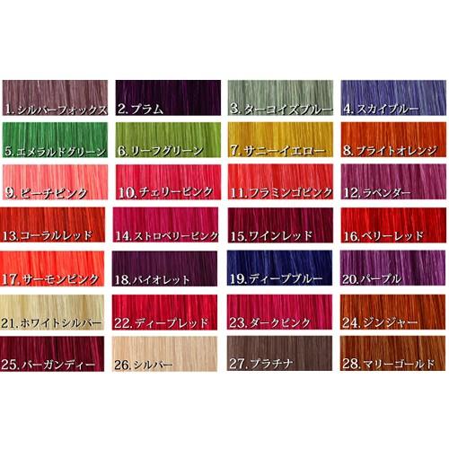 アレスプランニング エクステ アレス 人毛100% マーメイドカラー