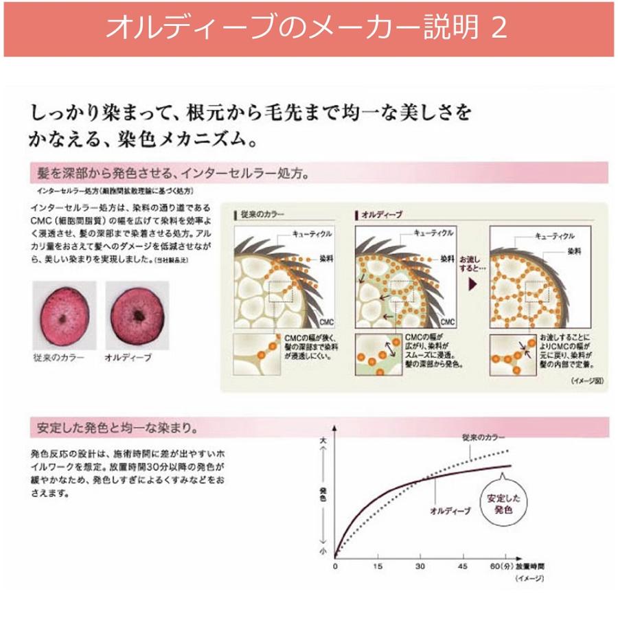ORDEVE カラーリング剤 カラーチャート ミルボン】オルディーブ ヘアカラー カラーチャート