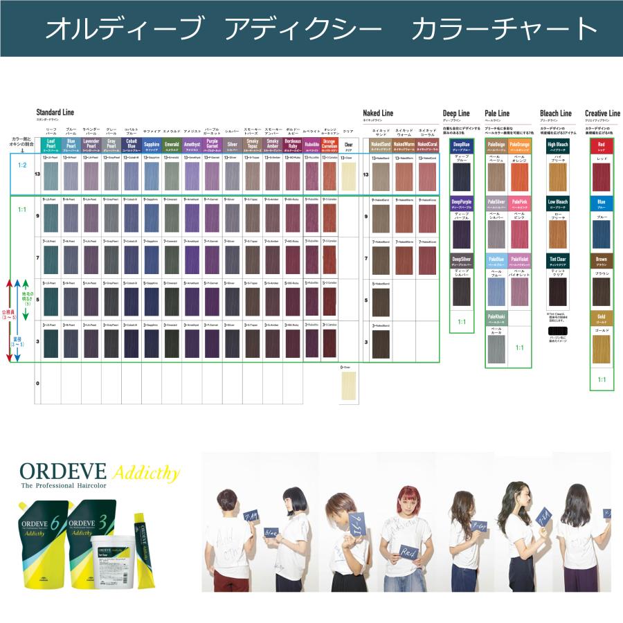 ORDEVE（オルディーブ） [ メール便 新色追加 ] ミルボン オルディーブ 