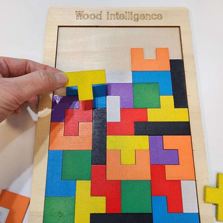 木製 知育パズル ロシアンブロック 40ピース : ベリーズコスメ Yahoo