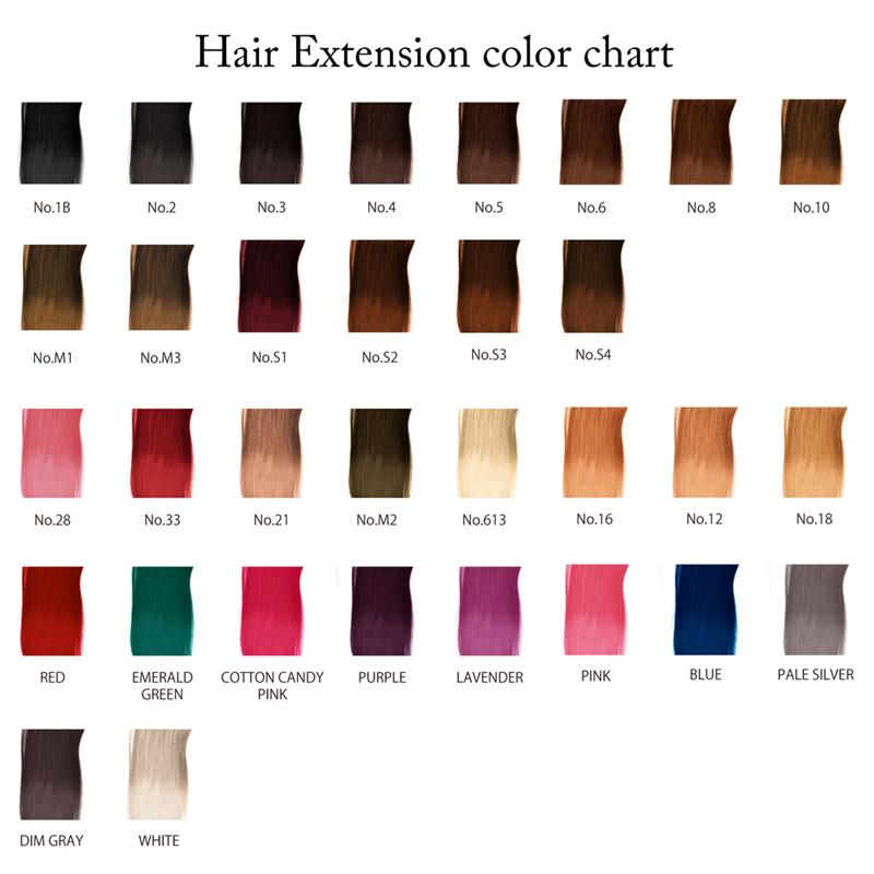 ダークブラウン 茶色 G-5 ] シール エクステ 人毛 ロング ヘアエクステ