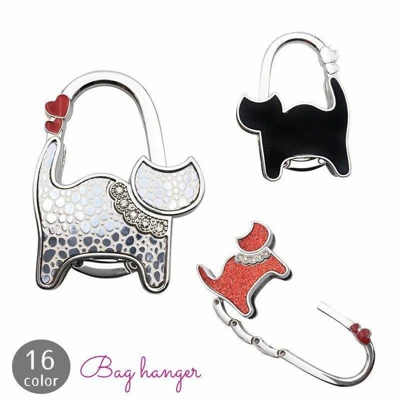 バッグハンガー バッグホルダー 荷物掛け カバン掛け フック 折りたたみ ネコ 猫 ドット柄 ラメ コンパクト おしゃれ かわいい 便利 携帯用 外出 キャット アニ Berda8b ベルストア 通販 Yahoo ショッピング