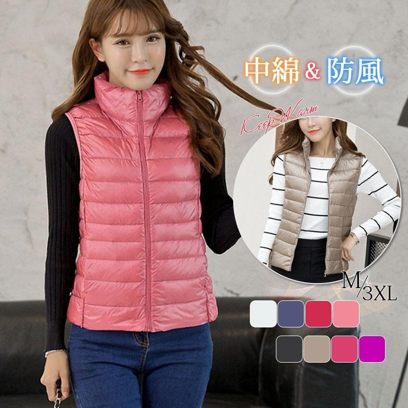 おしゃれ ダウンベスト ベスト レディース 中綿 秋冬 ライトアウター 軽量 きれいめ 防寒ベスト 着痩せ カジュアル アウトドア シンプル 通勤 Ber3151b8 ベルストア 通販 Yahoo ショッピング