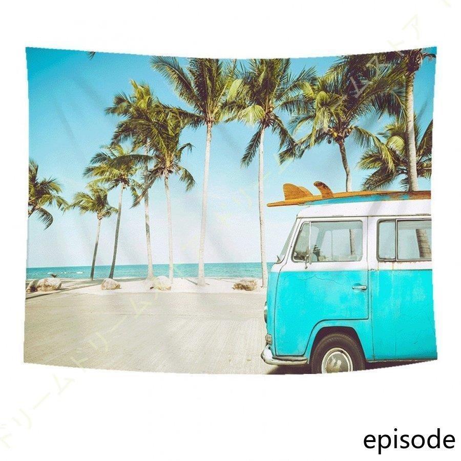 最安価格 海洋リゾート島の美しい風景タペストリー壁掛けのれん壁飾壁の装飾芸術です多機能寝室居間寮マンション装飾新居祝い個性プレゼント布製ジャション タペストリー Www Cubing Kz