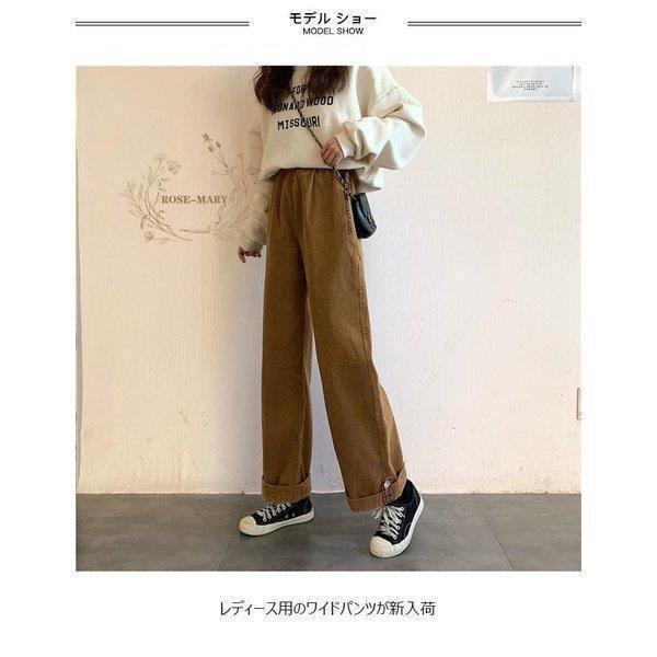 海外輸入 ボトムス パンツ ワイドパンツ レディース 裏起毛パンツ コーデュロイ パンツ ワイドパンツレディース裏起毛パンツコーデュロイパンツ ゆったりロングパンツ裏ボアムートンパンツカジュアルパンツ秋春 Www Threeriversofs Com