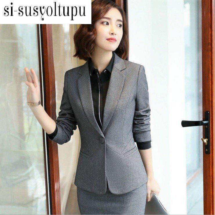 Seasonal Wrap入荷 レディーススーツ上下スーツ ワンピース 2点セット