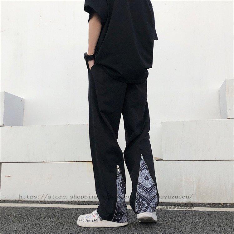 メンズファッション 30 Off Sale セール メンズワイドパンツ切り替えワイドルーズズボンゆったりファッションカジュアル体型カバー学院風通勤個性的新作 Y1pptx7uil Www Robertgillow Co Uk