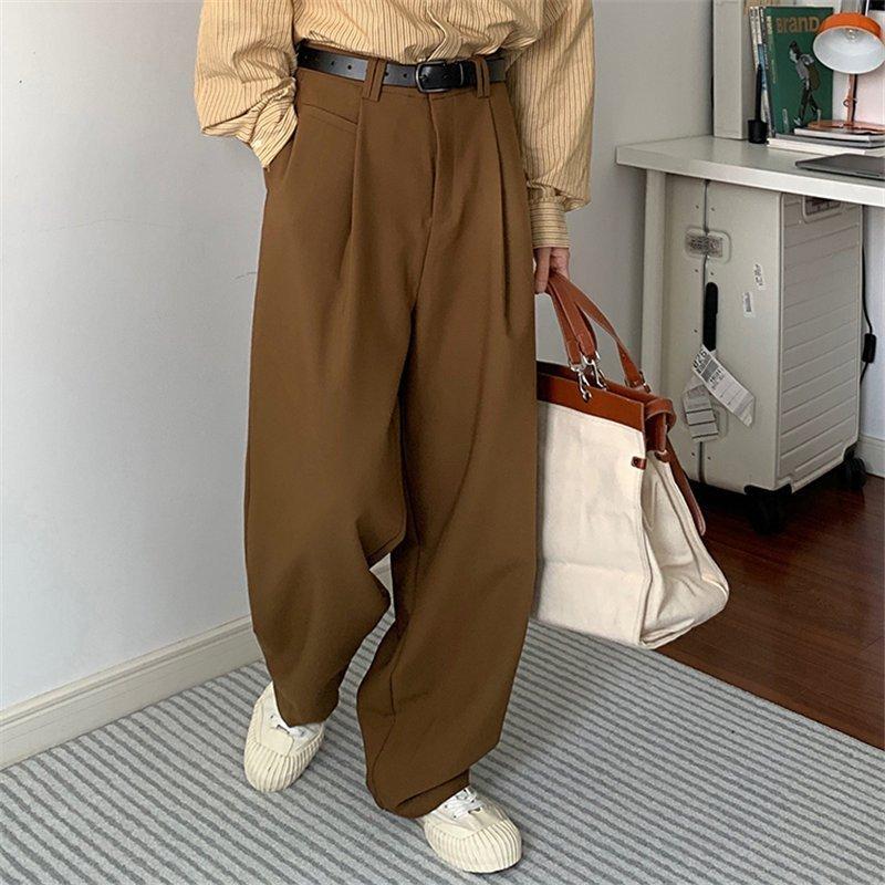 安いそれに目立つ ボトムス パンツ ワイドパンツ シェフパンツ チノパン メンズファッション メンズファッションカジュアルパンツ長ズボン代30代通勤通学ゆったりツイル無地イージーデザインオールシーズン高校生大学生テレワーク Www Threeriversofs Com