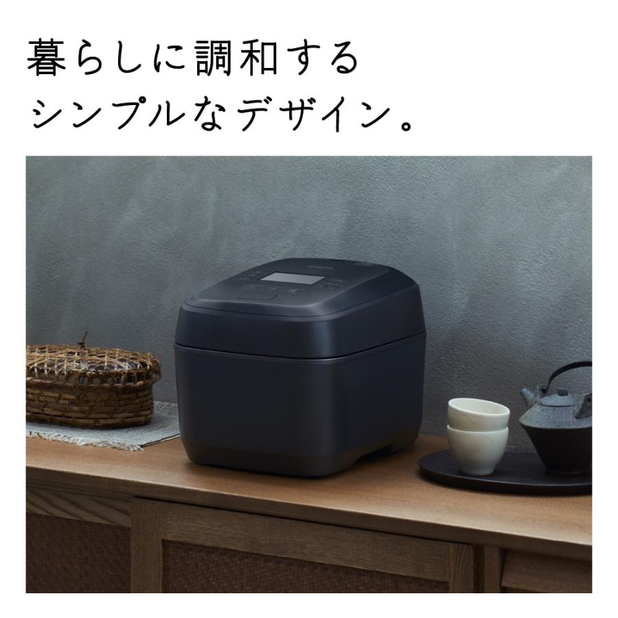 ふっくら御膳 日立 炊飯器 RZ-V100JM-K フロストブラック 圧力