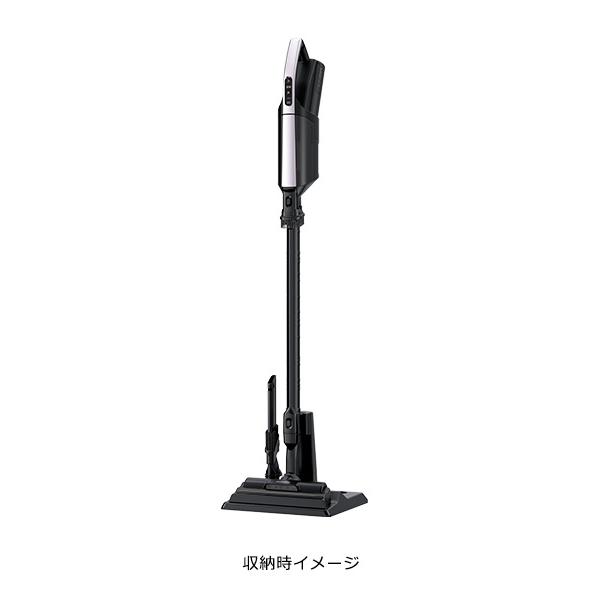 日立 PKV-BK3K-V コードレススティッククリーナー かるパックスティック 紙パック式掃除機 ライトラベンダー 新品 メーカー保証１年付の画像