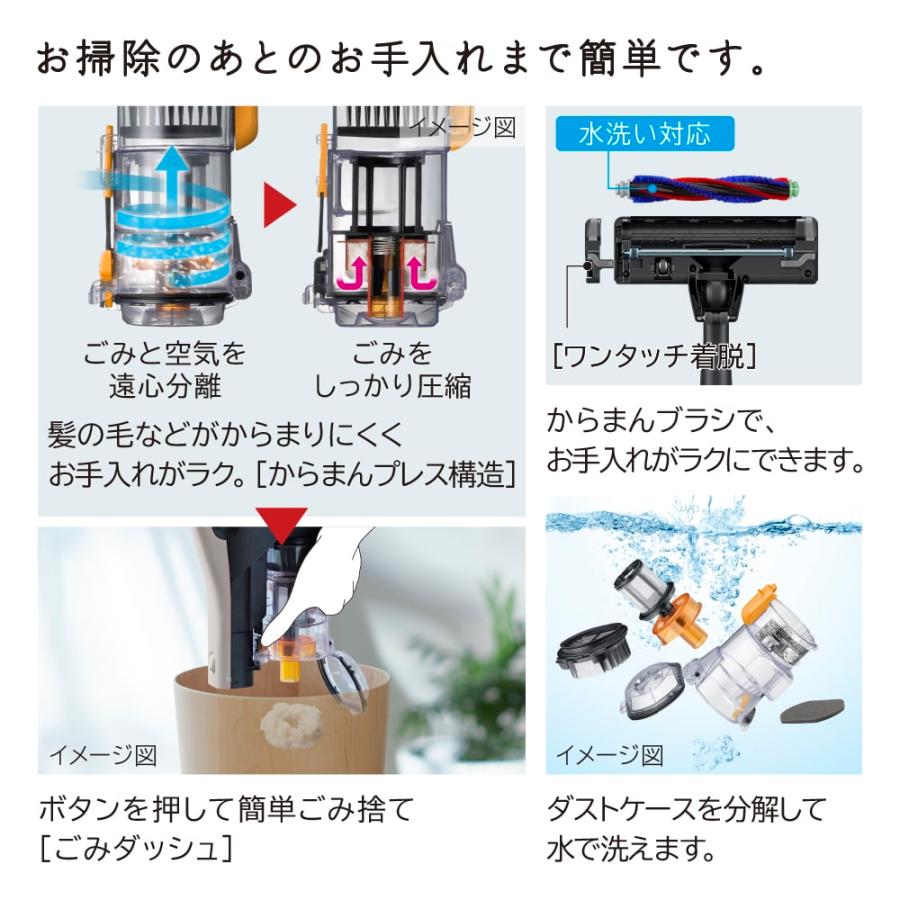 [新品未使用]スティッククリーナー パワかるスティック PV-BL50M ごみダッシュサイクロン 日立 PV-BL50M-C コードレススティック