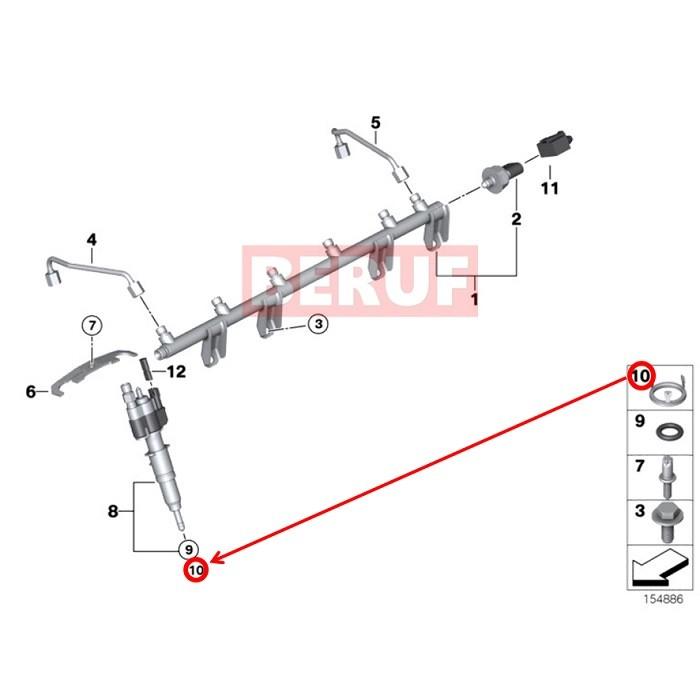 BMW 連結解除エレメント 純正品 5シリーズ F07 F10 F11 550i