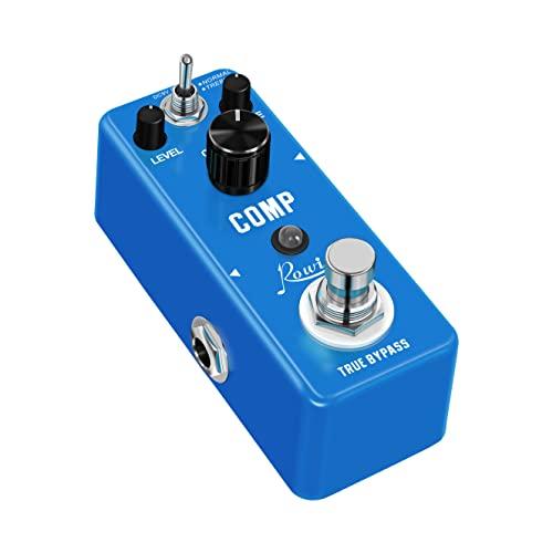 コンプレッサー、リバーブセット Rowin compressor コンプレッサー COMP ギターエフェクトペダル LEF