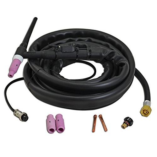 WP-17 TIG 溶接トーチ 空冷式 150Amp 3.8 メートル (12フィート) : べ 