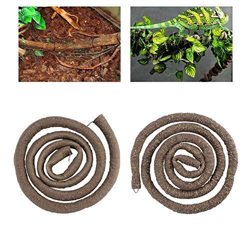 天然藤づる 100cm 爬虫類 つる 人工 人工ジャングル藤 人工藤 人工植物 登り藤