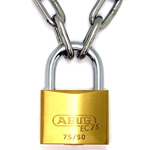 ABUS 真鍮南京錠 EC75 50 KD ディンプルシリンダー バラ番