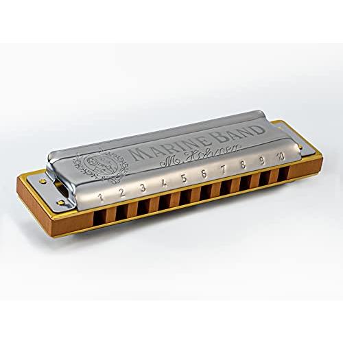 HOHNER Marine Band 1896/F マリンバンド 10ホールハーモニカ : べるお