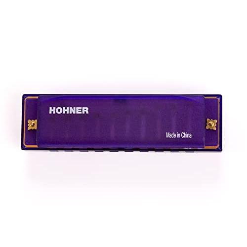 HOHNER ホーナー トランスルーセント ハープ パープル 10穴/C調 HOHNER ホーナー トランスルーセント ハープ パープル 10穴/C調